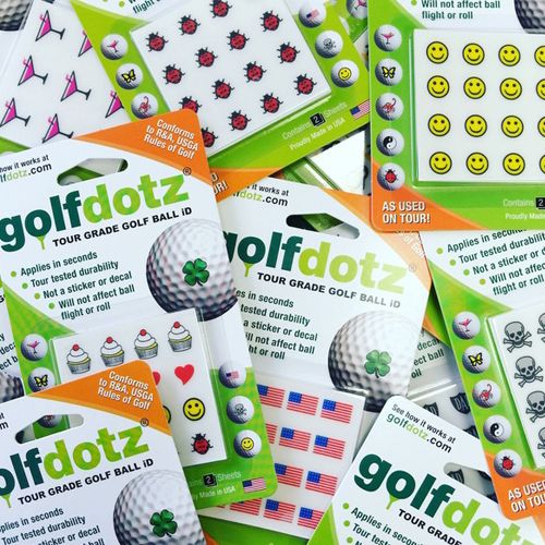 Golfdotz Golfballmarkierungen