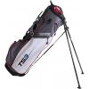 U.S. Kids Golf Tour Series Stand Bag, (TS60 / 152-160cm), grau/weiß/dunkelrot