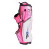 U.S. Kids Golf Tour Series Stand Bag, (TS66 / 168-175cm), pink/weiß