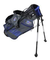 U.S. Kids Golf Ultralight Series Bag, UL45 / 115-122cm, grau/blau