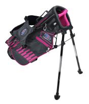 U.S. Kids Golf Ultralight Series Bag, UL45 / 115-122cm, grau/pink