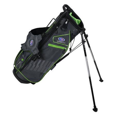 U.S. Kids Golf Ultralight Series Bag, UL57 / 145-152cm, grau/grün