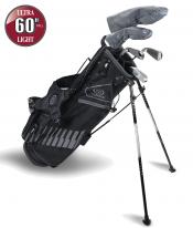 U.S. Kids Golf Starterset Ultralight UL60 BLACK EDITION, 152-160cm