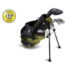 US Kids Golf UL7 Starterset Ultralight UL42 107115cm RH schwarzgelb
