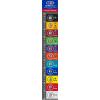 U.S. Kids Golf UL7 Starterset Ultralight UL48, 5-teilig, 122-130cm, RH, schwarz/petrol