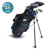 U.S. Kids Golf UL7 Starterset Ultralight UL48, 5-teilig, 122-130cm, LH, schwarz/petrol