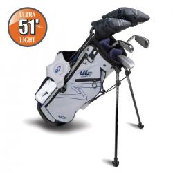 US Kids Golf UL7 Starterset Ultralight UL51 5teilig 130137cm RH hellgraunavy