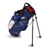 U.S. Kids Golf UL7 Ultralight Series Bag, UL48 / 122-130cm, navy/rot