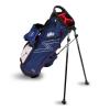 U.S. Kids Golf UL7 Ultralight Series Bag, UL57 / 145-152cm, navy/rot