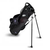 U.S. Kids Golf UL7 Ultralight Series Bag, UL60 / 152-160cm, schwarz/dunkelrot
