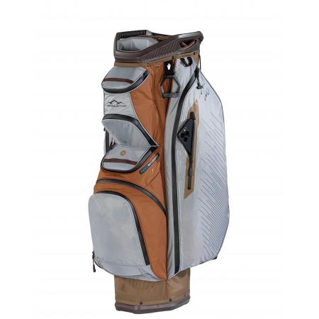 Sun Mountain Cartbag H2NO C130 WP, leather/shadow/otter