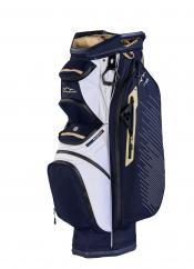 Sun Mountain Cartbag H2NO C130 WP, navy/gold/weiß