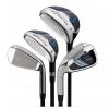 Silverline Tour Classic TC-46 Damen Golfset Halbsatz, RH, Bag schwarz/blau