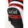 JuCad Cartbag Aquastop, schwarz/weiß/rot