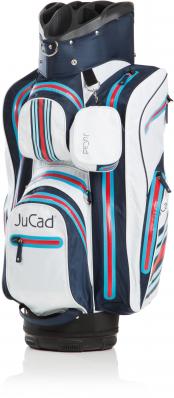 JuCad Cartbag Aquastop, blau/weiß/rot (Racing)