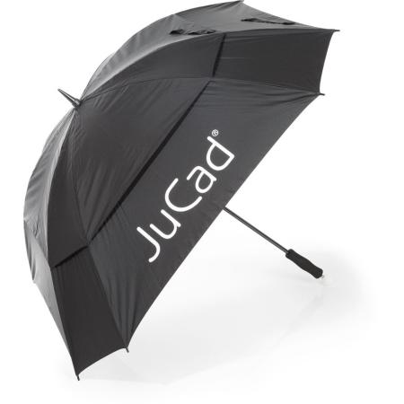 JuCad Windproof Golfschirm, schwarz
