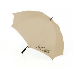 JuCad Teleskop Golfschirm beige