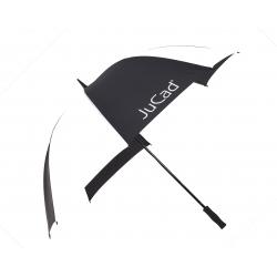 JuCad Teleskop Golfschirm schwarzweiß