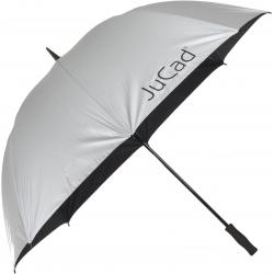 JuCad Teleskop Golfschirm silber UVSchutz
