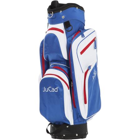 JuCad Cartbag Junior, blau/weiß/rot