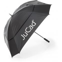 JuCad Teleskop Windproof Golfschirm schwarz