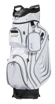 JuCad Cartbag Captain Dry, weiß/grau