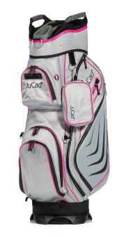 JuCad Cartbag Captain Dry, grau/pink