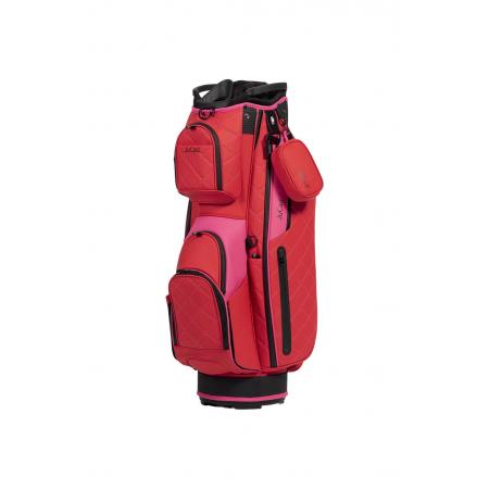 JuCad Cartbag First Class, rot/pink