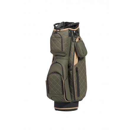 JuCad Cartbag First Class, dunkelgrün/beige