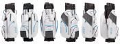 JuCad Cartbag Manager Waterstop, weiß/blau/grau