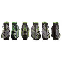 JuCad Cartbag Sportline schwarzgraugrün