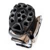 SALE JuCad Cartbag Quiet Line, schwarz/weiß/rot