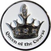 Navika Artsy Ballmarker &quote;Queen of the Course&quote;, weiß