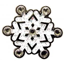Navika Glitzy Ballmarker Snowflake