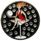 Navika Crystal Ballmarker &quote;Golfaholic&quote;
