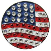 Navika Crystal Ballmarker &quote;US Flag&quote;