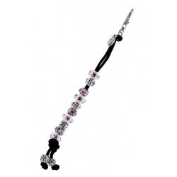 Crystal Zählkette rosa