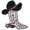 Navika Crystal Ballmarker &quote;Cowgirl Boot&quote;, pink