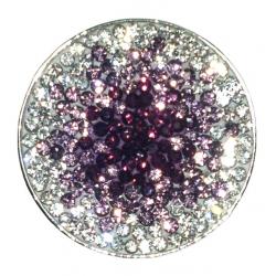 Navika Micro Pavé Crystal Ballmarker Purple Haze