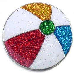 Navika Glitzy Ballmarker Beach Ball
