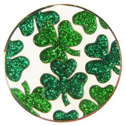 Navika Glitzy Ballmarker Shamrock