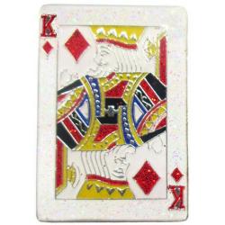 Navika Glitzy Ballmarker Spielkarten König