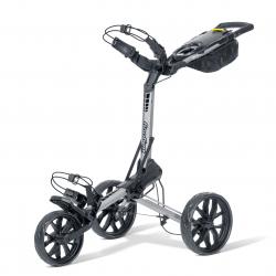 Bag Boy Slimfold 3Rad Push Trolley silberschwarz