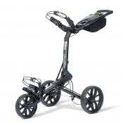 Bag Boy Slimfold 3-Rad Push Trolley, graphite/weiß