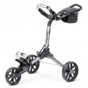 Bag Boy Nitron 3-Rad Push Trolley, silber/anthrazit