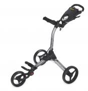 Bag Boy Compact C3 3-Rad Push Trolley, silber/schwarz