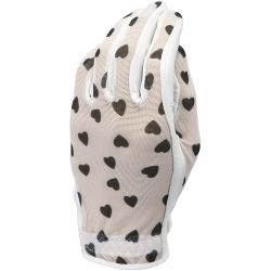 Evertan Damen Sonnenhandschuh Black Hearts rechts für Linkshänder S