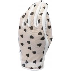 Evertan Damen Sonnenhandschuh Black Hearts links für Rechtshänder L