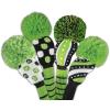 Bommel Sparkle Strick Headcover, grün, Hybriden Streifen