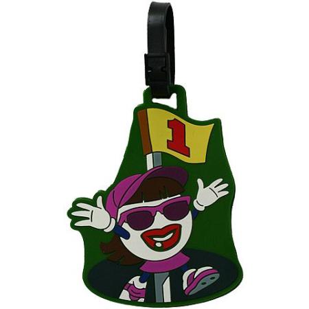 BeTheBall Bag Tag Anhänger &quote;Hole in One Girl&quote;